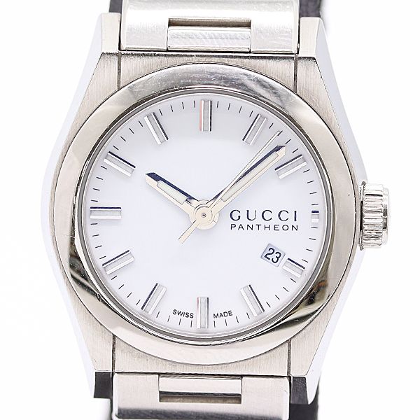 Gucci Pantheon 115.5 Quartz White Dial Watch