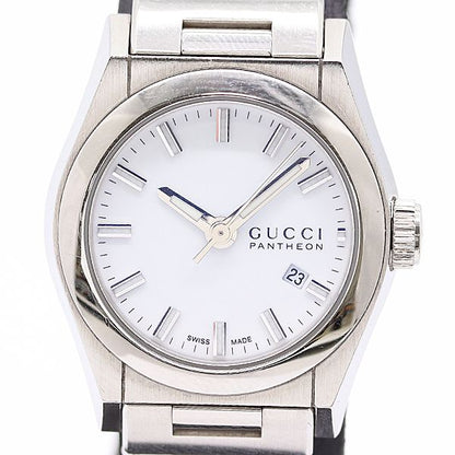 Gucci Pantheon 115.5 Quartz White Dial Watch