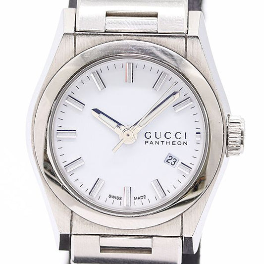 Gucci Pantheon 115.5 Quartz White Dial Watch