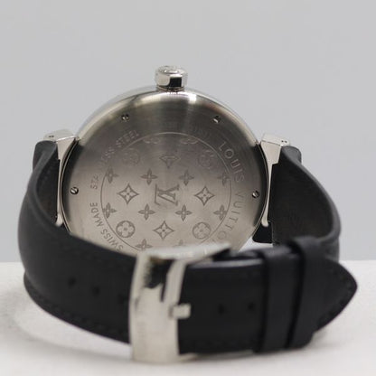 Louis Vuitton Tambour GMT Automatic Date GMT Gray Black Dial Watch — view 4
