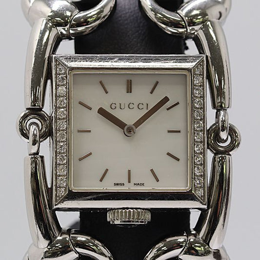 Gucci Signoria 116.3 Quartz White Shell Dial Watch