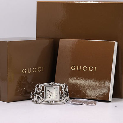 Gucci Signoria 116.3 Quartz White Shell Dial Watch — view 5