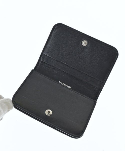 Balenciaga Card Case Card Holders Black — view 3