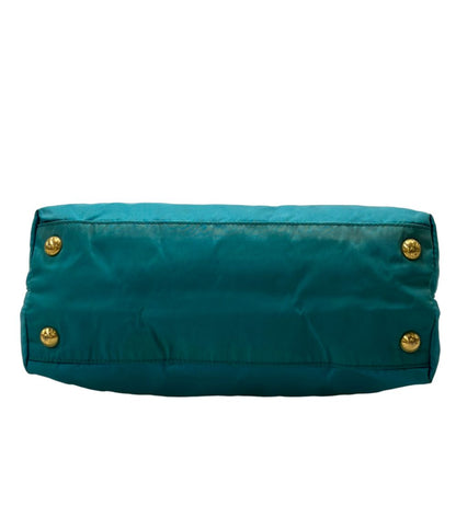 Prada Tote Blue — view 4