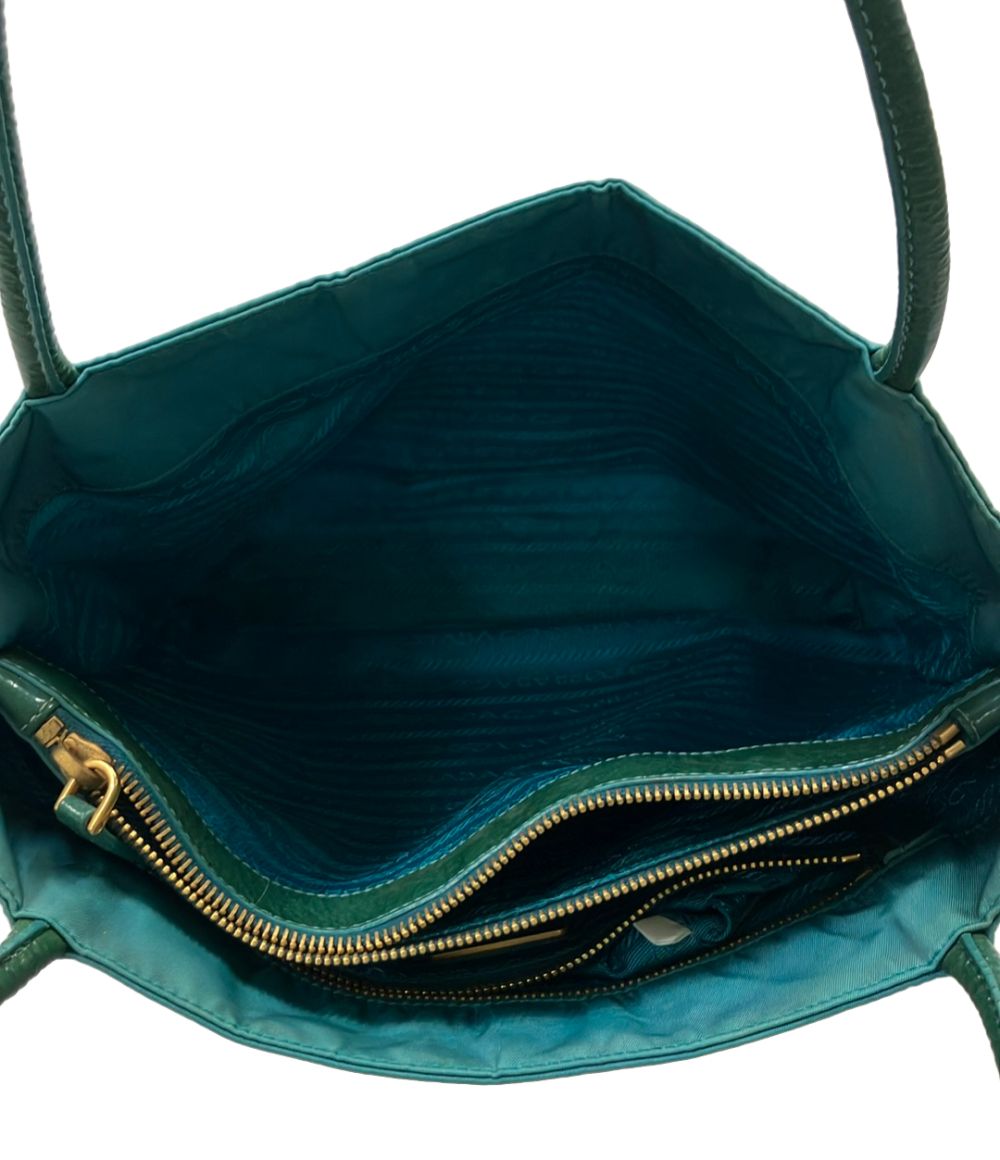 Prada Tote Blue — view 5