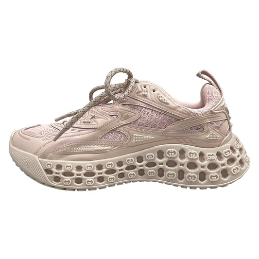 Gucci Sneakers 37 T Cube Pink Leather