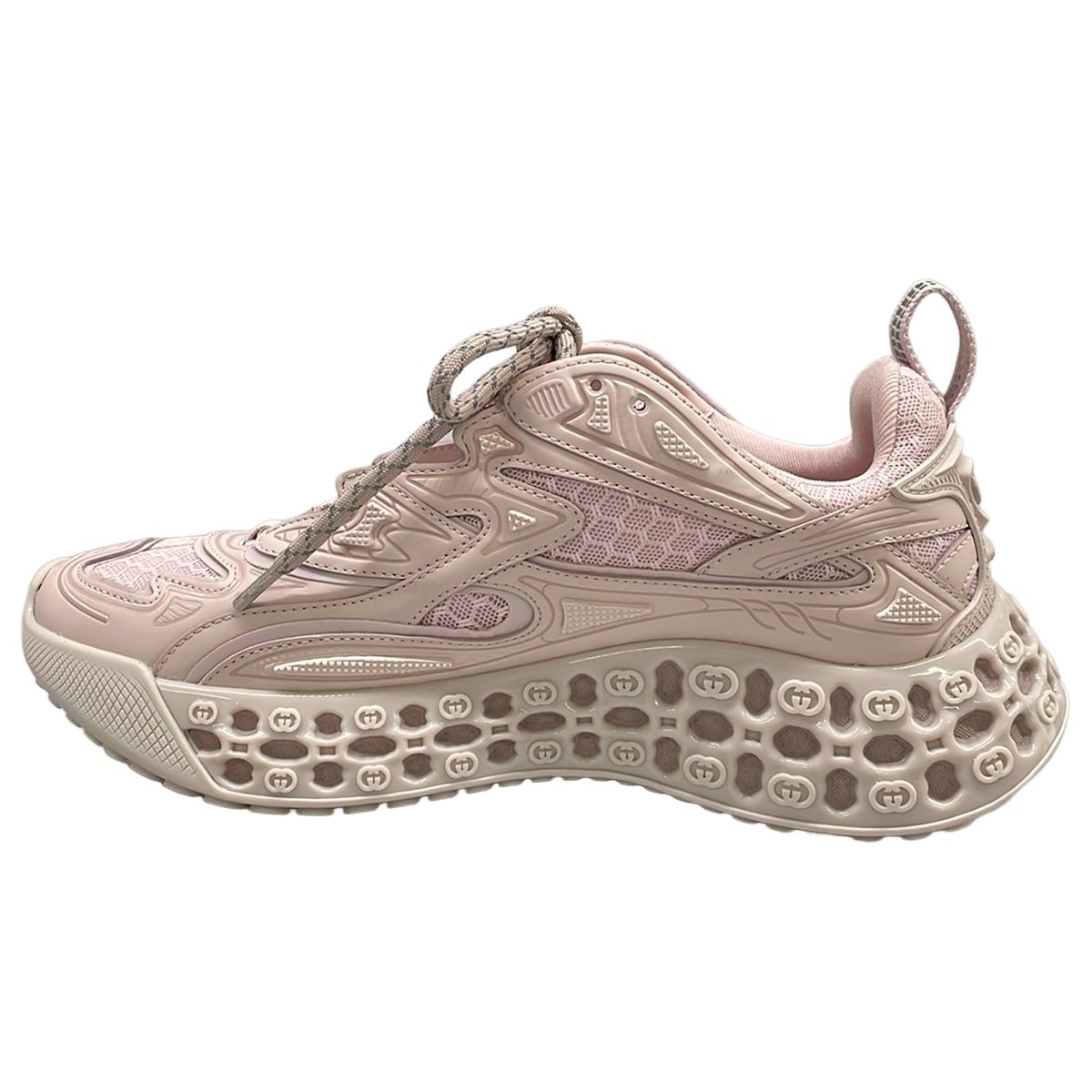 Gucci Sneakers 37 T Cube Pink Leather — view 3