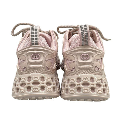 Gucci Sneakers 37 T Cube Pink Leather — view 6
