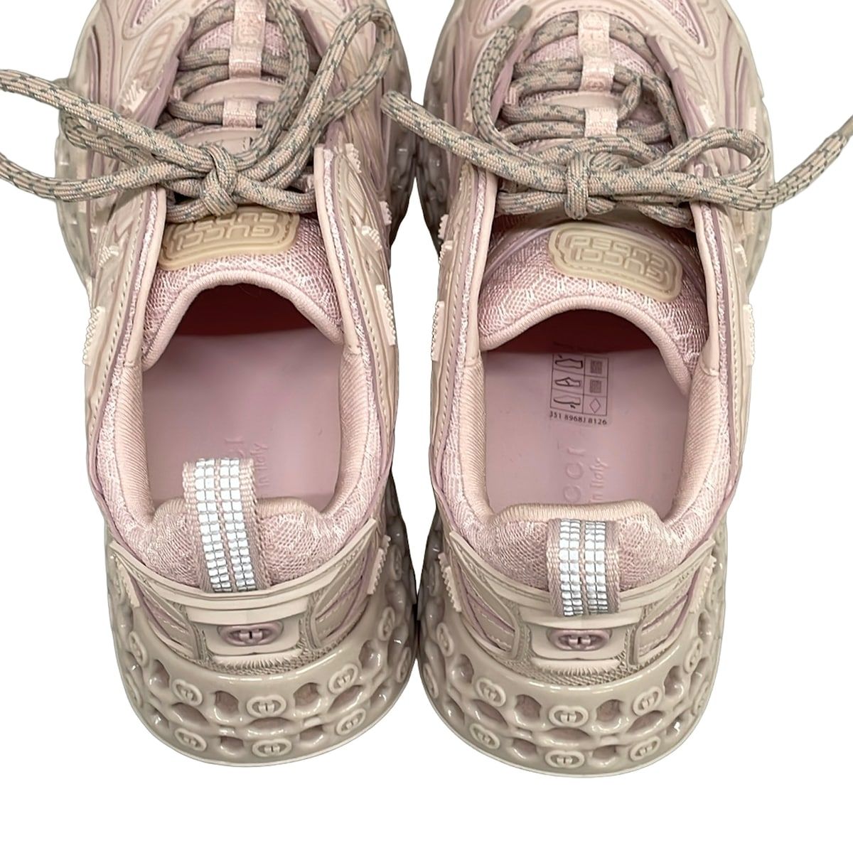 Gucci Sneakers 37 T Cube Pink Leather — view 7