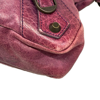 Balenciaga Handbag the Fast Purple Leather — view 6