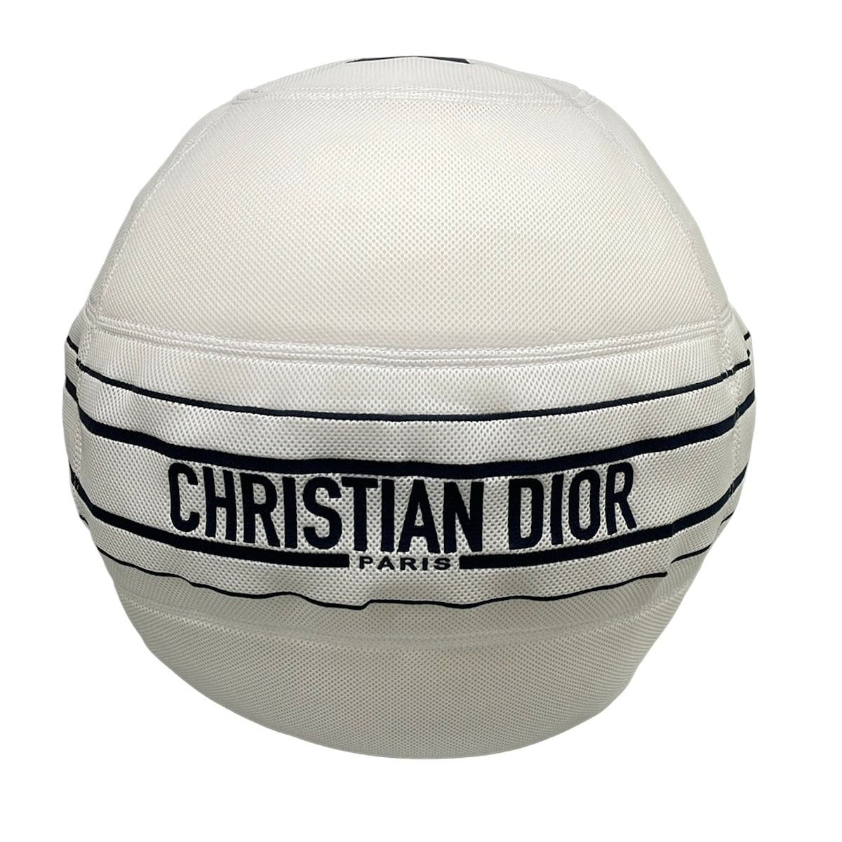 Dior White Navy Balance Ball Technogym Heel