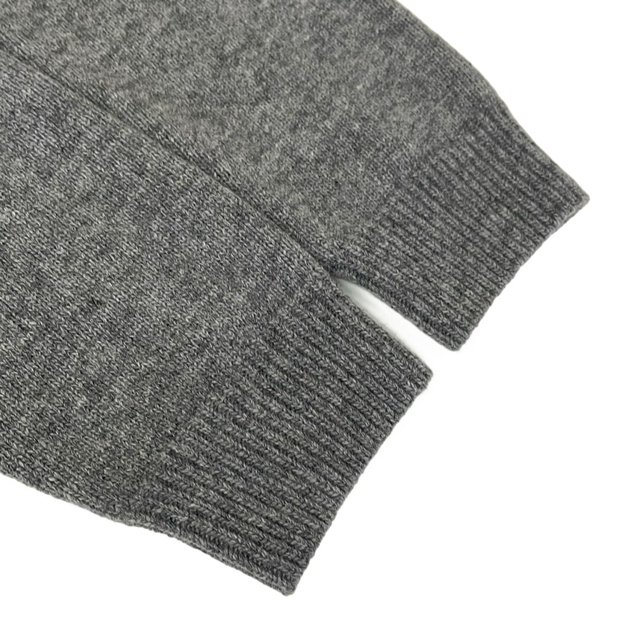 Gucci Long Sleeve Sweater M Gray Pink Multi Yuko Higuchi Cat Interlocking — view 6
