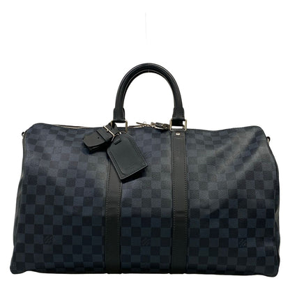 Louis Vuitton Boston Bag Damier Ecobalt Keepall Bandouliere 45
