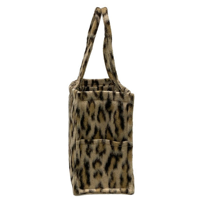 Celine Tote Large Cabas Thais Beige Black Multi Leopard Print — view 4