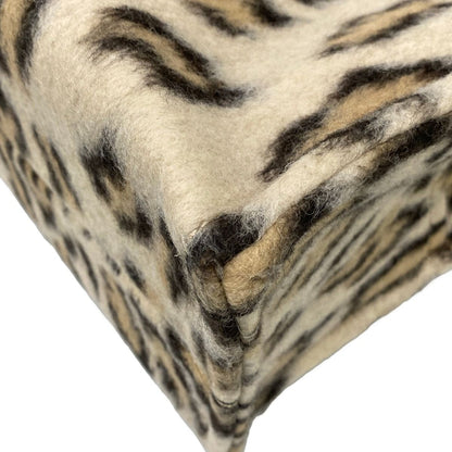 Celine Tote Large Cabas Thais Beige Black Multi Leopard Print — view 6