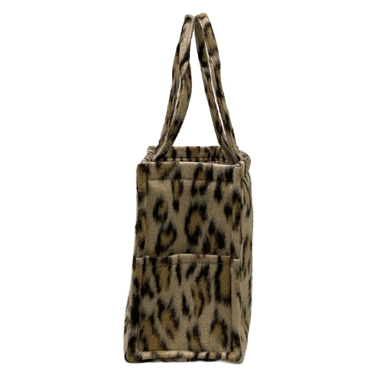 Celine Tote Large Cabas Thais Beige Black Multi Leopard Print — view 2