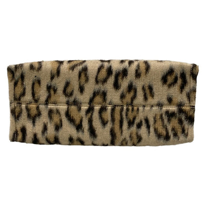 Celine Tote Large Cabas Thais Beige Black Multi Leopard Print — view 5