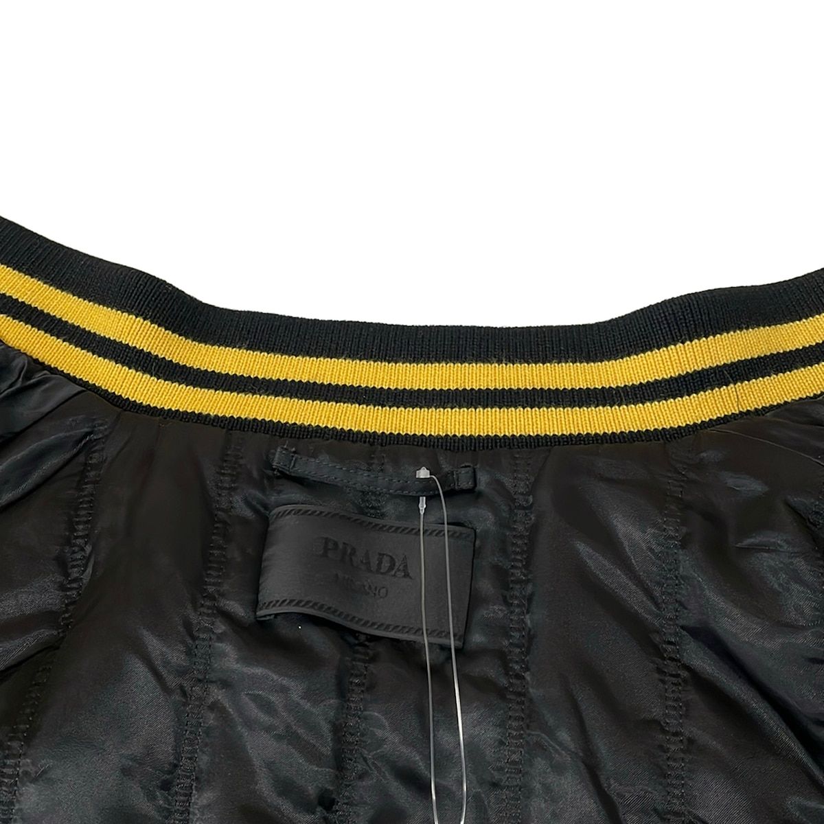 Prada Jacket XL Black Yellow Long Sleeve Autumn Winter — view 8