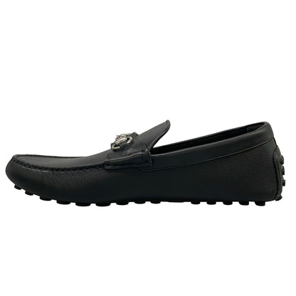 Gucci Driving Shoes 9 Horsebit Black Leather — view 3