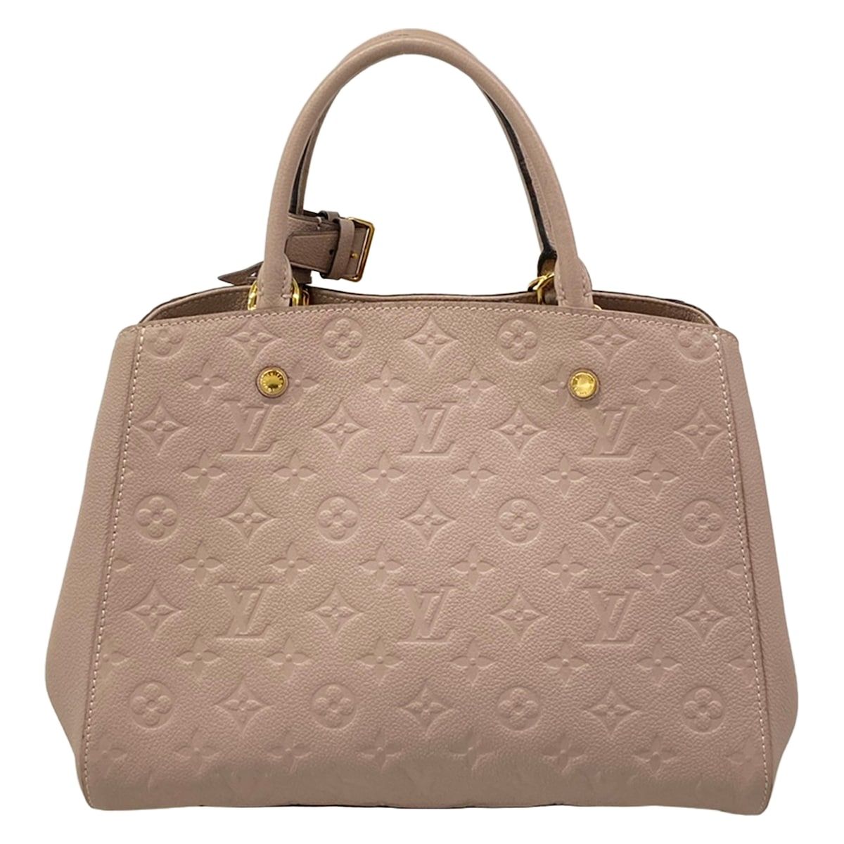 Louis Vuitton Handbag Monogram Empreinte Montaigne MM Galle Leather — view 3