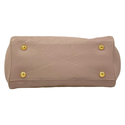 Louis Vuitton Handbag Monogram Empreinte Montaigne MM Galle Leather — view 5