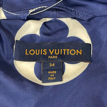 Louis Vuitton Jacket 34 S LV Escal Printed Navy White Long Sleeve Spring Autumn — view 3