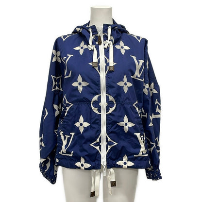 Louis Vuitton Jacket 34 S LV Escal Printed Navy White Long Sleeve Spring Autumn