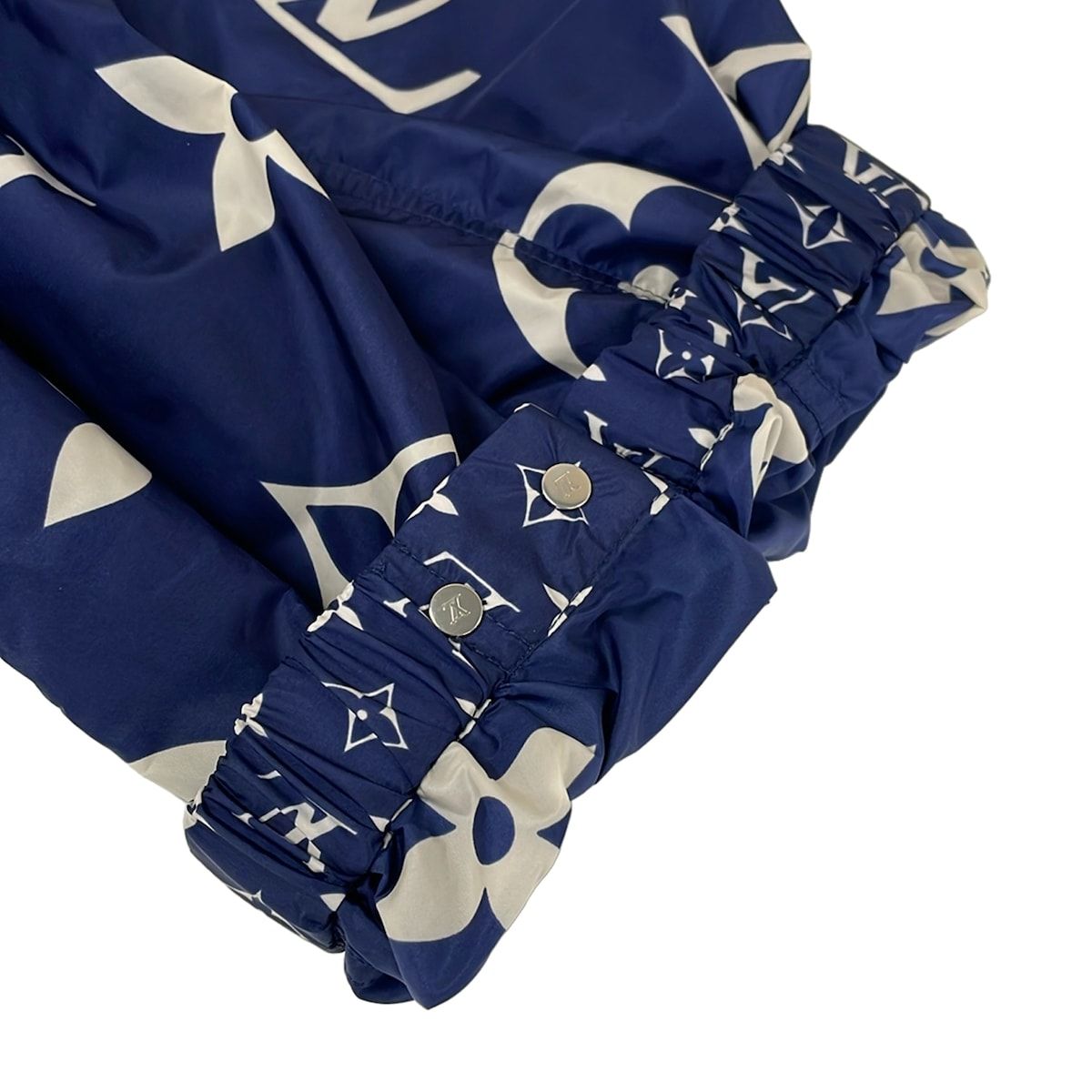 Louis Vuitton Jacket 34 S LV Escal Printed Navy White Long Sleeve Spring Autumn — view 6