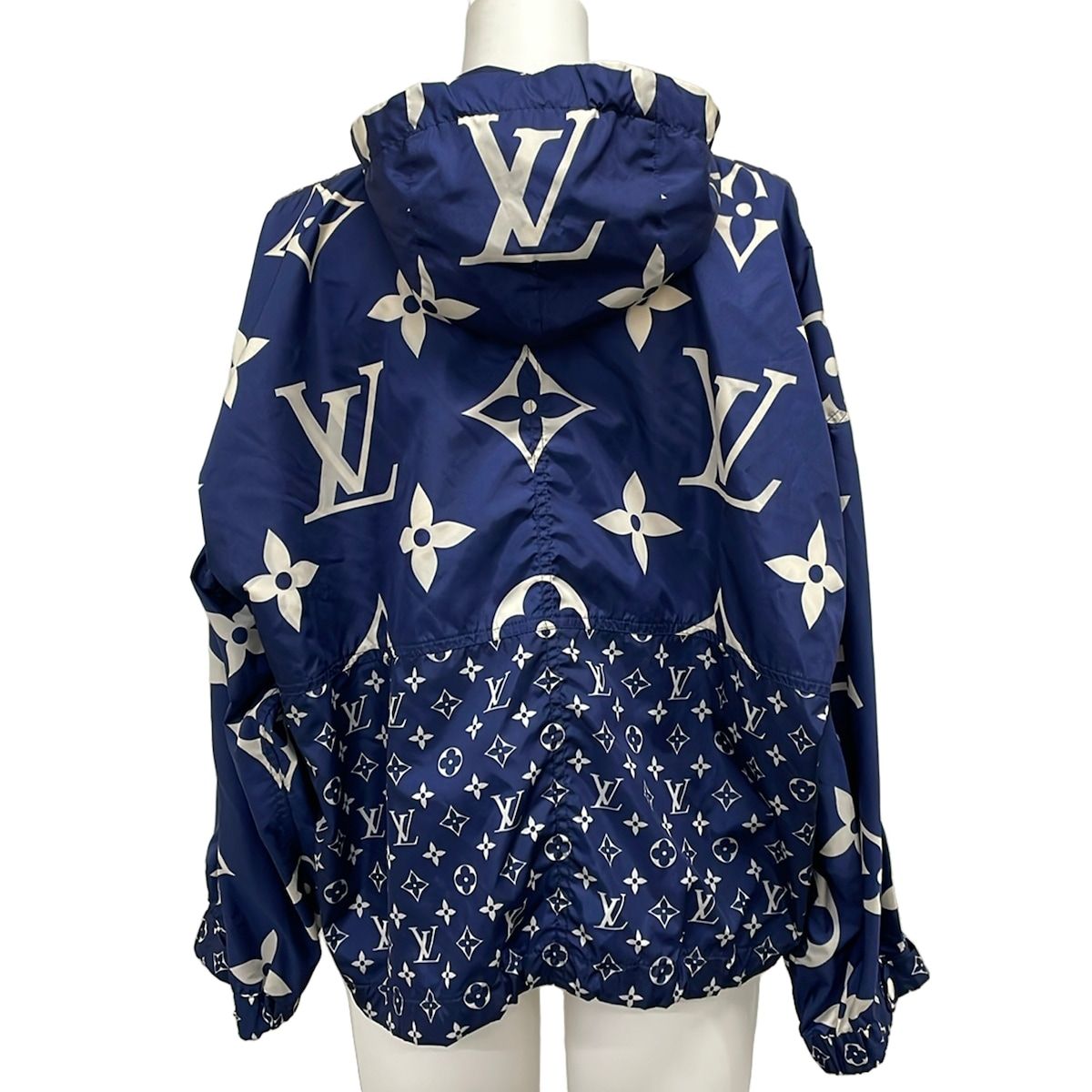 Louis Vuitton Jacket 34 S LV Escal Printed Navy White Long Sleeve Spring Autumn — view 2