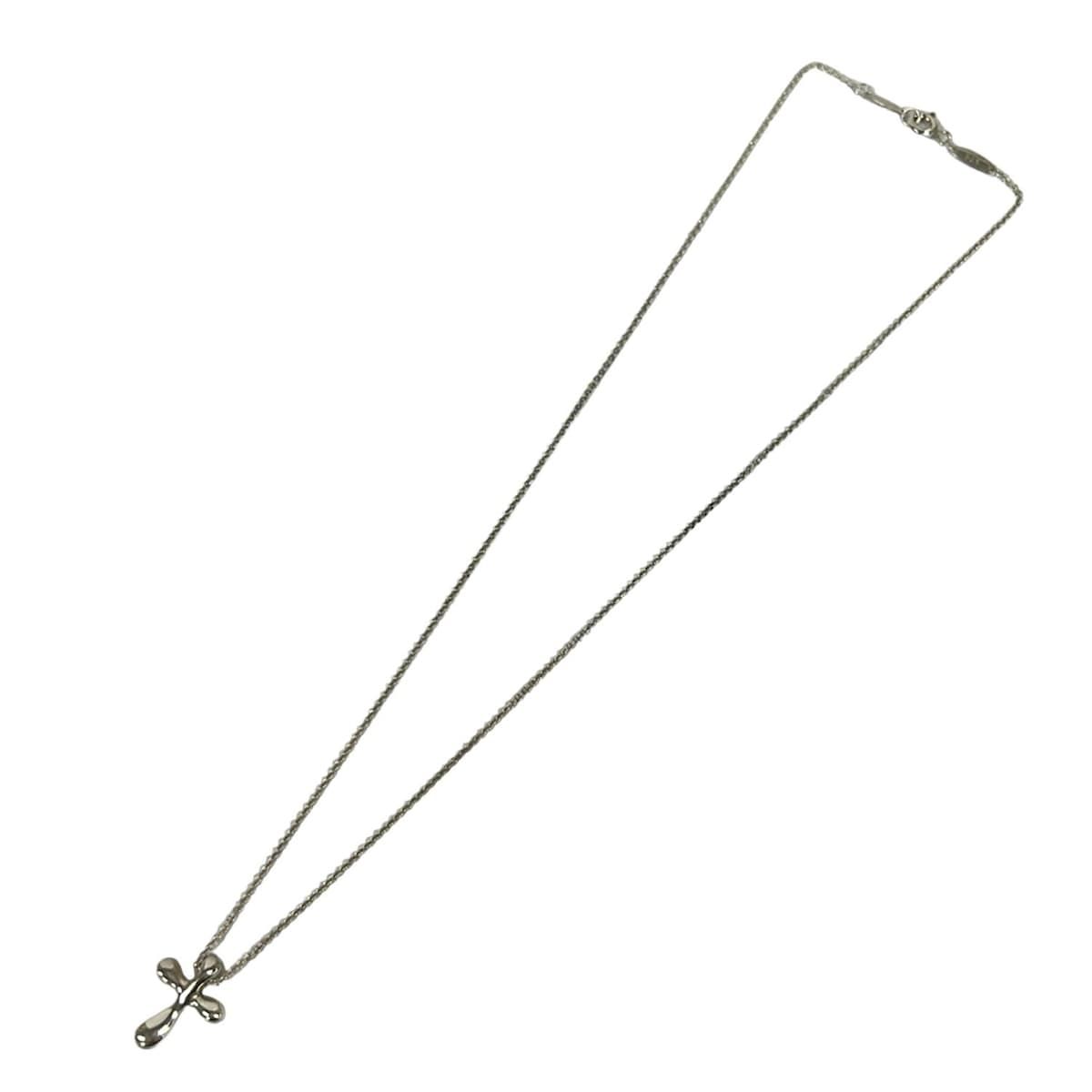 Tiffany & Co Necklace Small Cross Silver — view 2