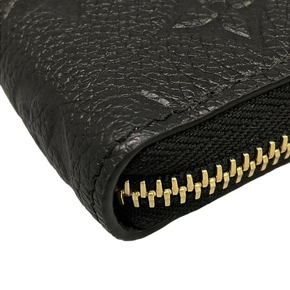 Louis Vuitton Wallet Monogram Empreinte Portefeuille Clemence Noir Leather — view 6