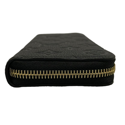 Louis Vuitton Wallet Monogram Empreinte Portefeuille Clemence Noir Leather — view 9
