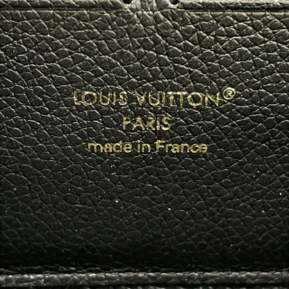 Louis Vuitton Wallet Monogram Empreinte Portefeuille Clemence Noir Leather — view 5