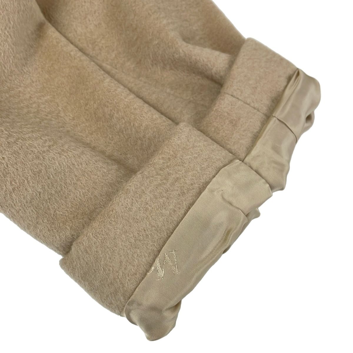 Max Mara Coat 36 S Manuela Light Beige Long Sleeve Autumn Winter — view 8