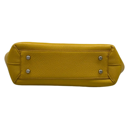 Bottega Veneta Shoulder Bag Smallsa Arco Dark Yellow Leather — view 5