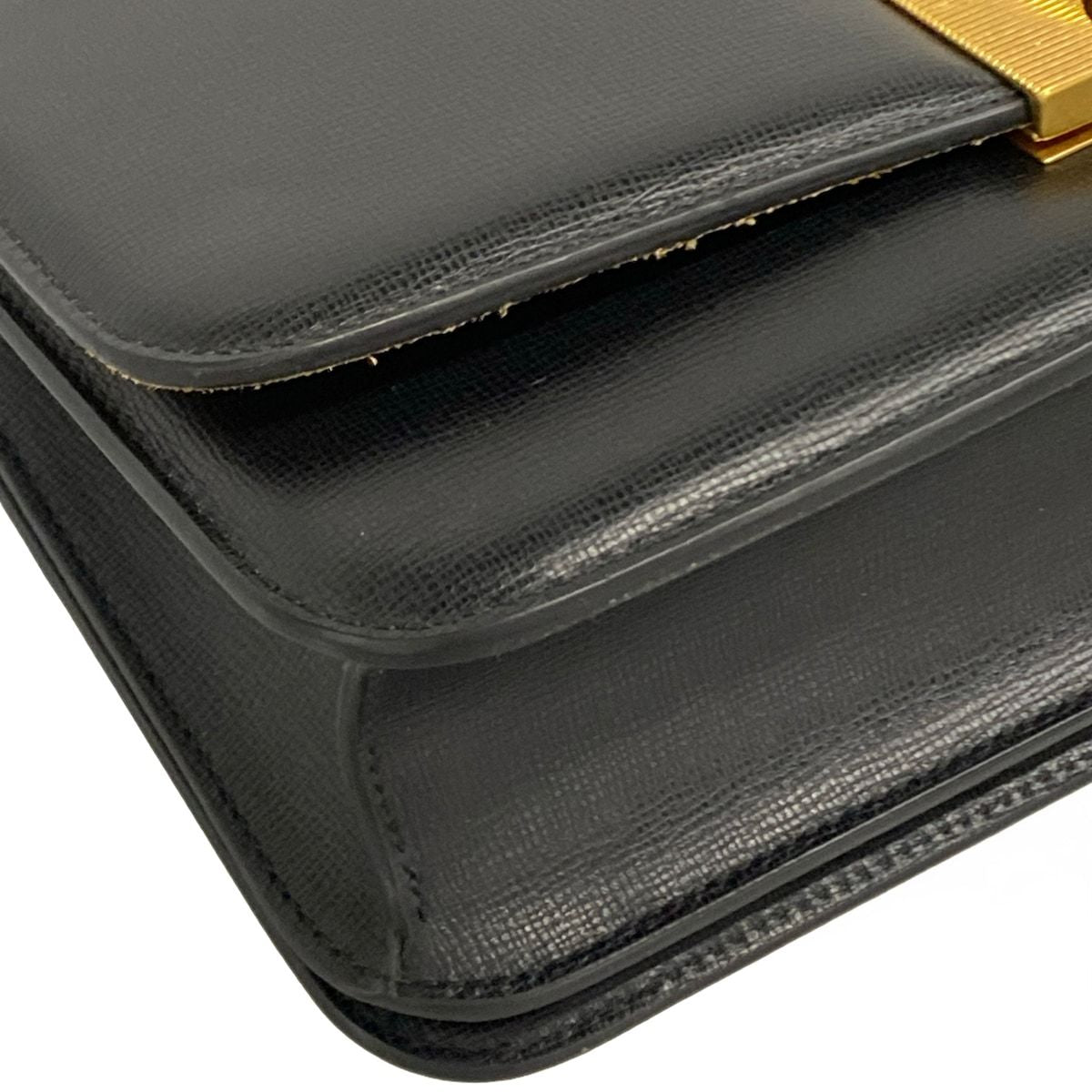 Bottega Veneta Shoulder Bag the Classic Black Leather — view 6