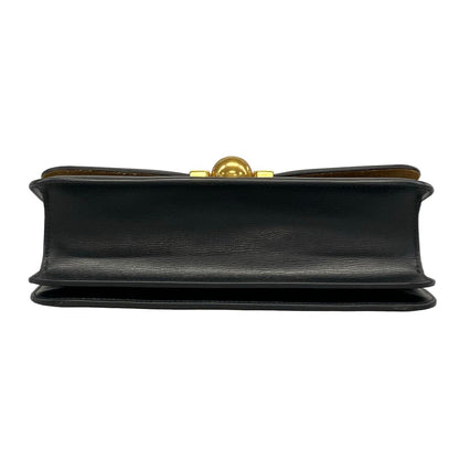 Bottega Veneta Shoulder Bag the Classic Black Leather — view 5