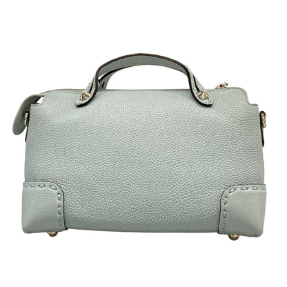 Fendi Handbag by the Way Light Blue Leather — view 3