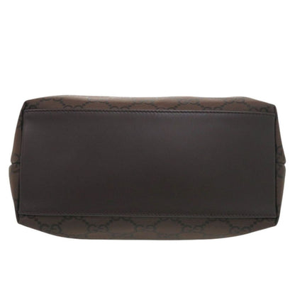Gucci Nylon Canvas Brown Tote — view 4