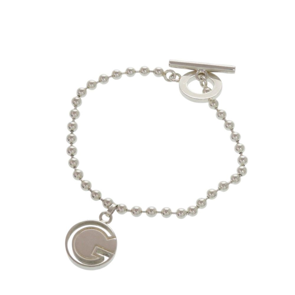 Gucci Charm Ball Chain Bracelet 925 Sterling Silver