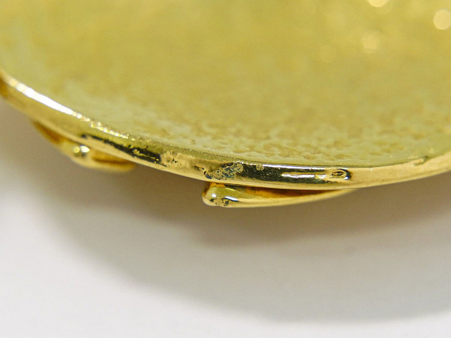 Chanel CC Logo Vintage Earrings Gold Plated — view 5