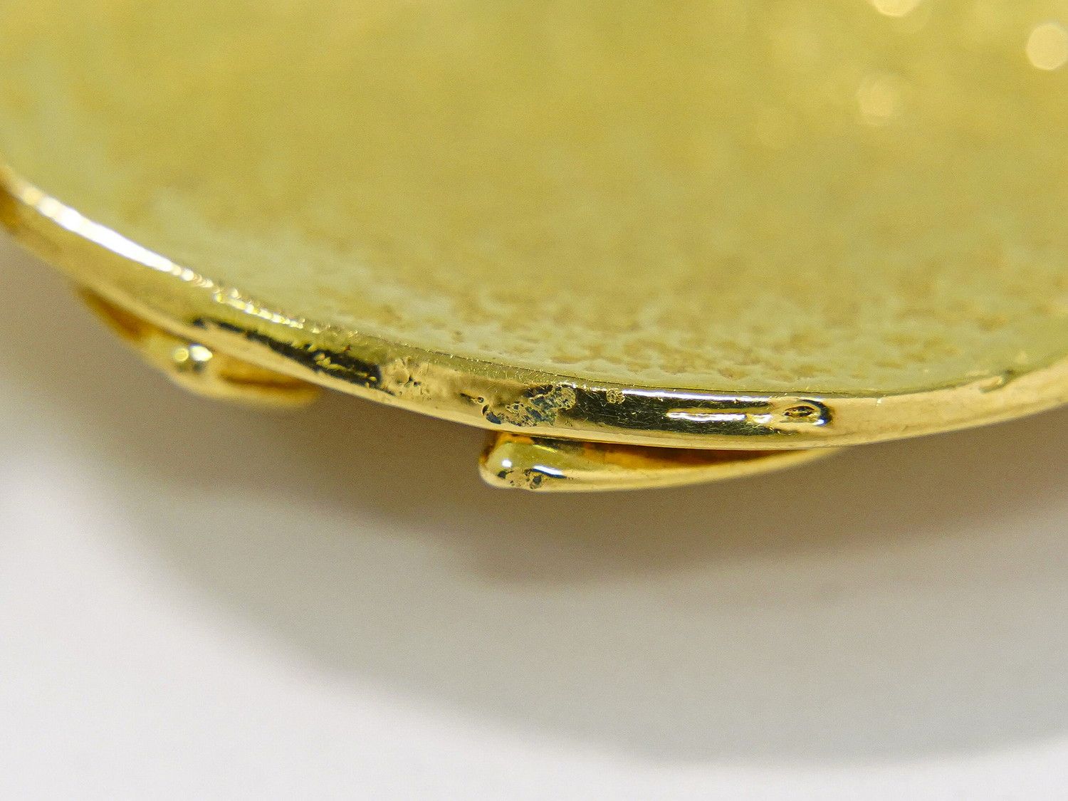 Chanel CC Logo Vintage Earrings Gold Plated — view 5
