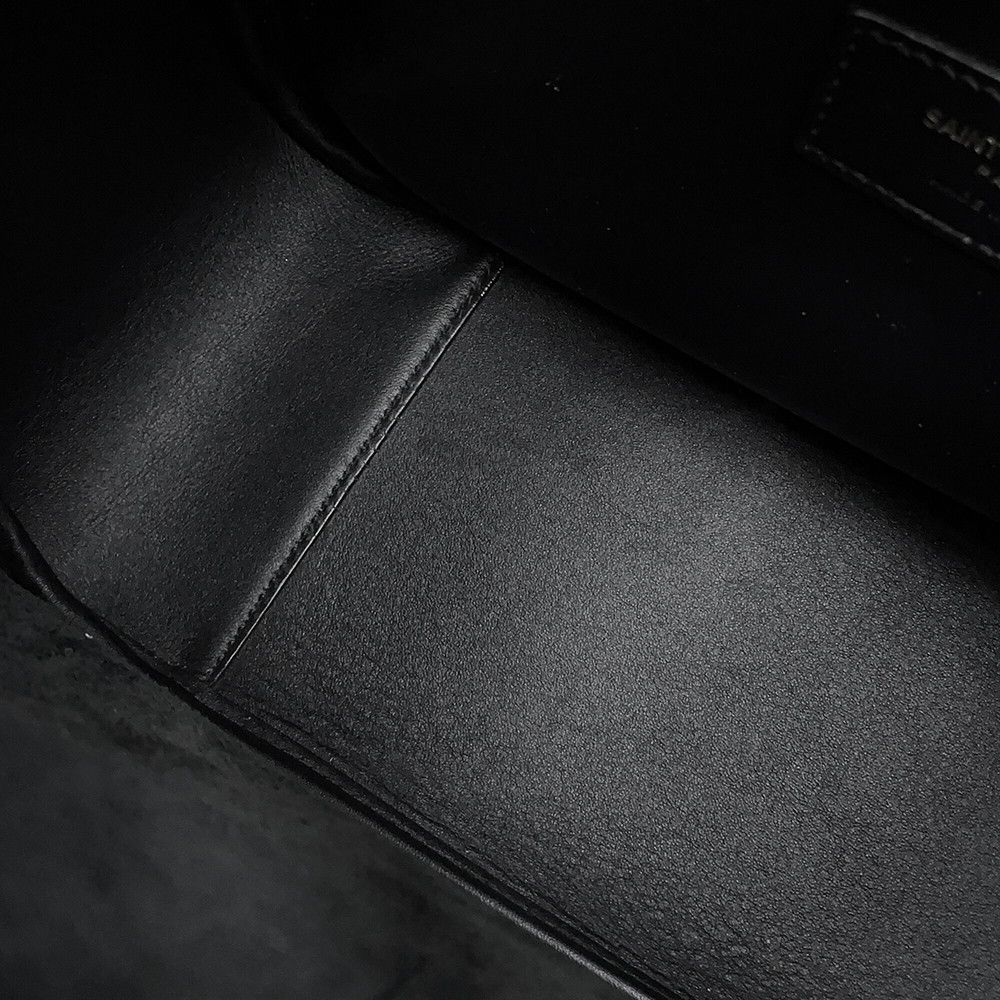 Saint Laurent Paris Shoulder Bag le 5 a 7 Soft Small Black — view 8