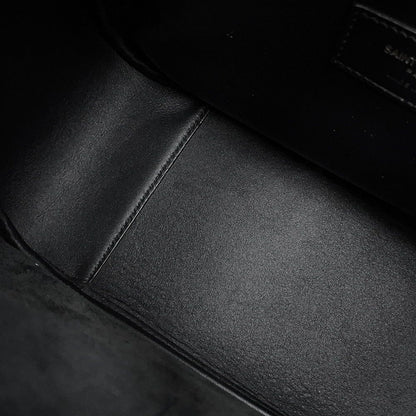 Saint Laurent Paris Shoulder Bag le 5 a 7 Soft Small Black — view 8