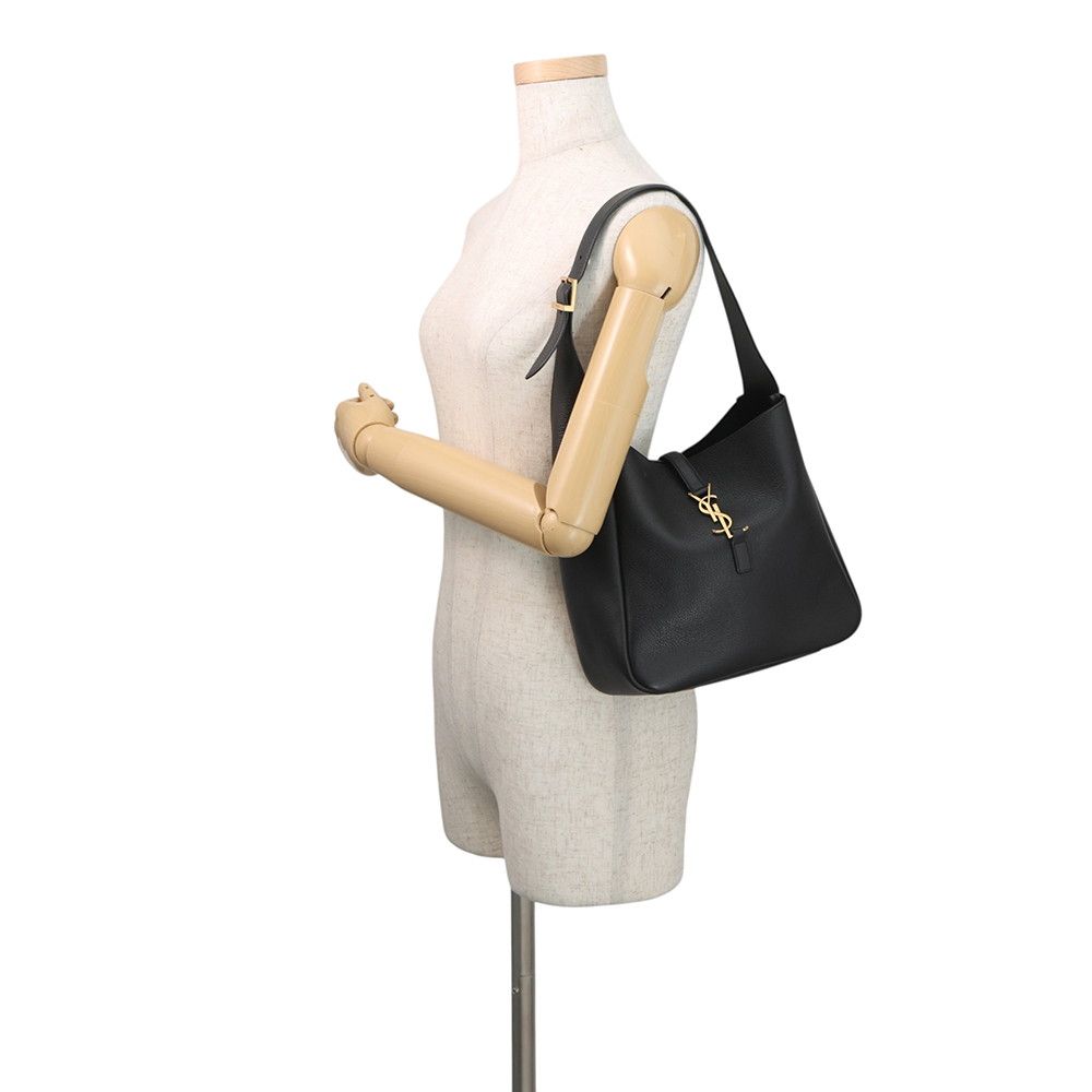 Saint Laurent Paris Shoulder Bag le 5 a 7 Soft Small Black — view 4