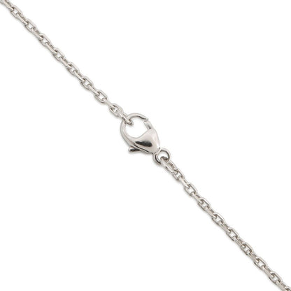 Hermes Necklace Mini Pop White Silver — view 5