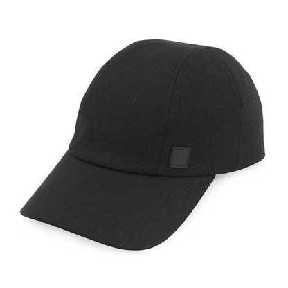 Hermes Cap Miles Cotton 58 Hat Black