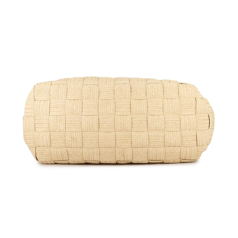 Bottega Veneta Tote Intrecciato Cassette Raffia Rough — view 3