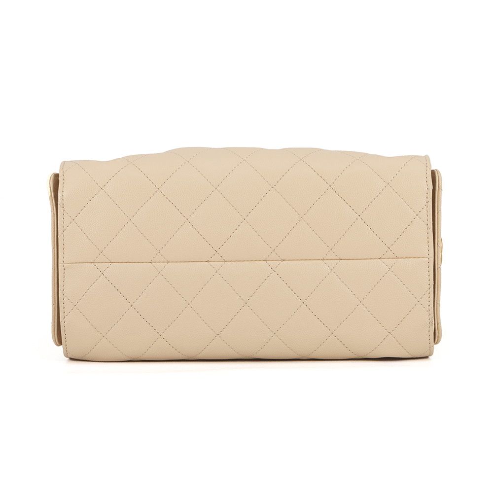 Chanel Chain Shoulder Bag CC Logo 25 Small Caviar Leather — view 3
