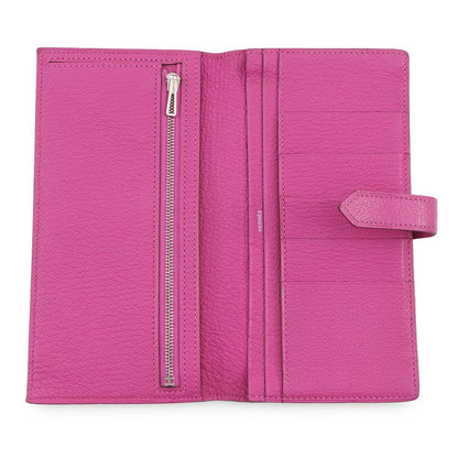 Hermes Wallet Bearn Souffle Magnolia Silver Chevre Misor — view 4